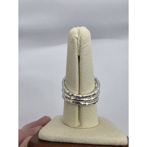 Tourmaline Pink Green Natural Stones Sterling Silver‎ 925 Ring Womens Size 9 NEW - Picture 6 of 14